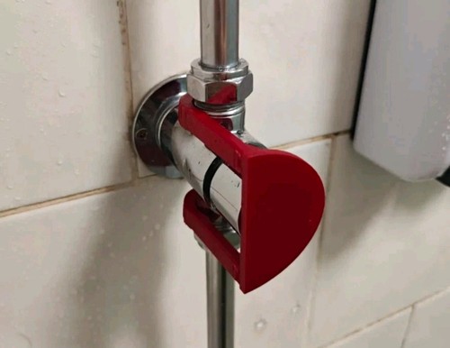 Shower button holder gym - button,