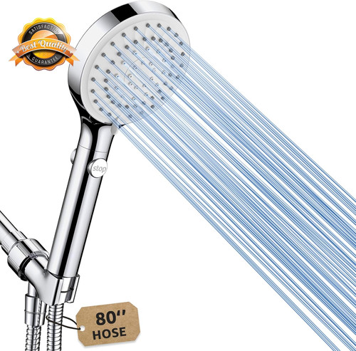 Handheld shower head high - head,