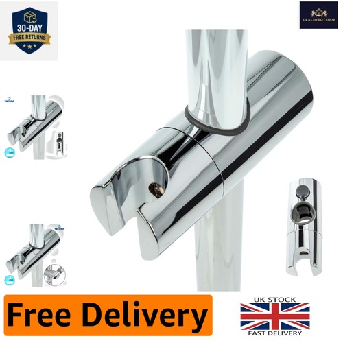 Chrome plated universal shower - chrome-plated,