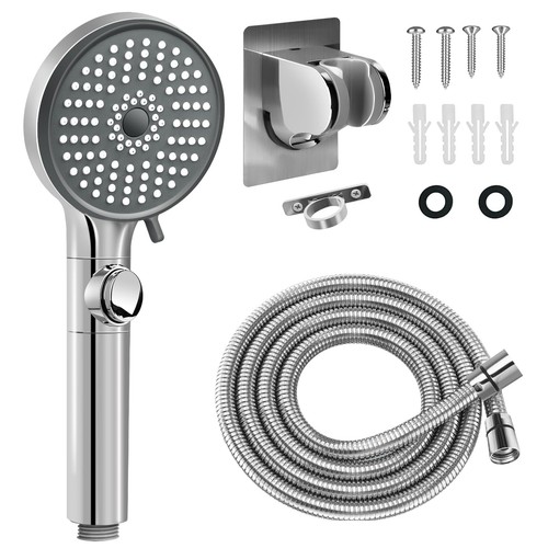 Shower head with hose - with, hose,
