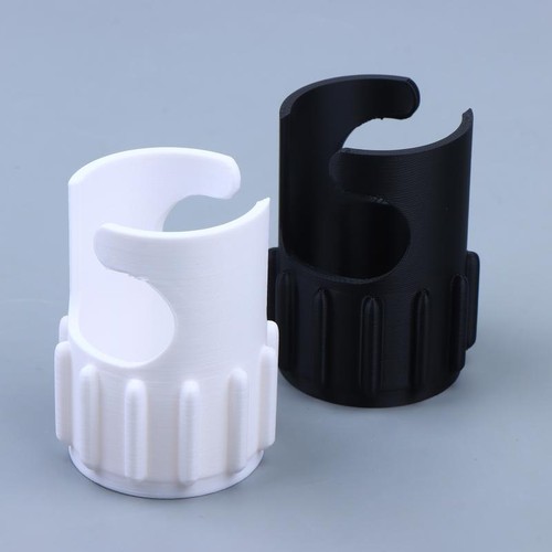 Shower timer button - button, holder