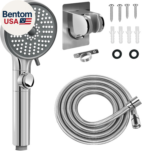 Shower head with hose - hose,, high