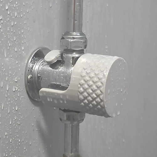Printed petg shower button - petg,